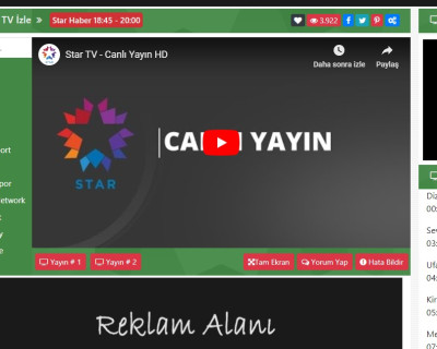 Modern Player Ekranı